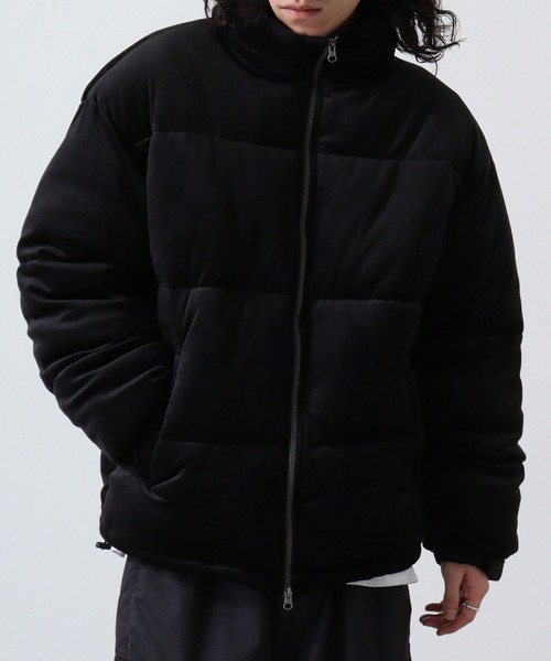 SUGGESTION（サジェッション）の「Velor-padded blouson / ベロア中綿
