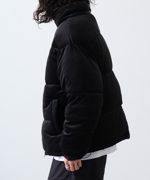 セール】Velor-padded blouson / ベロア中綿入りブルゾン unisex