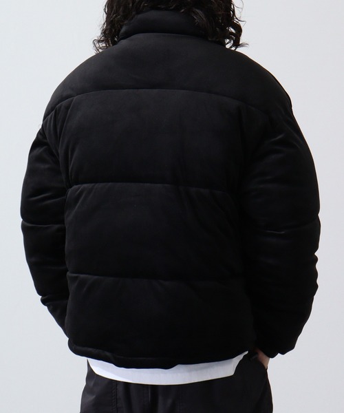 SUGGESTION（サジェッション）の「Velor-padded blouson / ベロア中綿