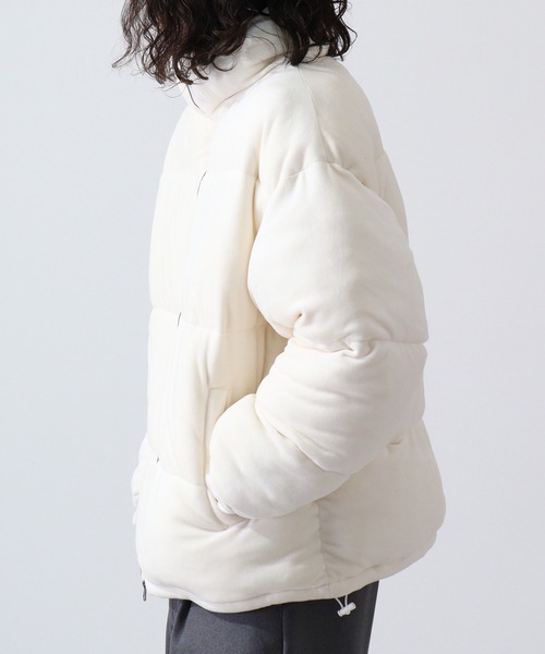 セール】Velor-padded blouson / ベロア中綿入りブルゾン unisex