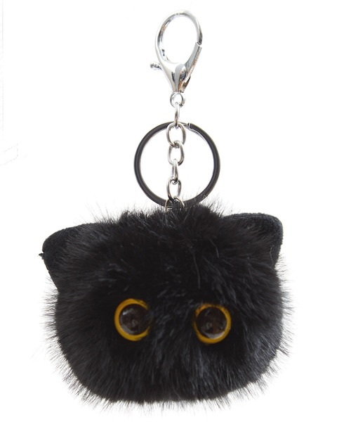 an meets zakka モコモコネコキーホルダー/ キーリング レディース