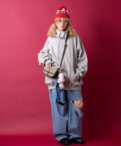 an meets zakka(アンミツザッカ)の「an meets zakka モコモコネコキーホルダー(キーホルダー・メンズ・グレー/ピンク/ブラック/ホワイト・ONE SIZE)」の18枚目の写真