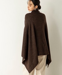 【美品】現行モデル45R ニット ウール セーター ポンチョ ハイネック タートルネック ポンチョ ニット/セーター」に該当する