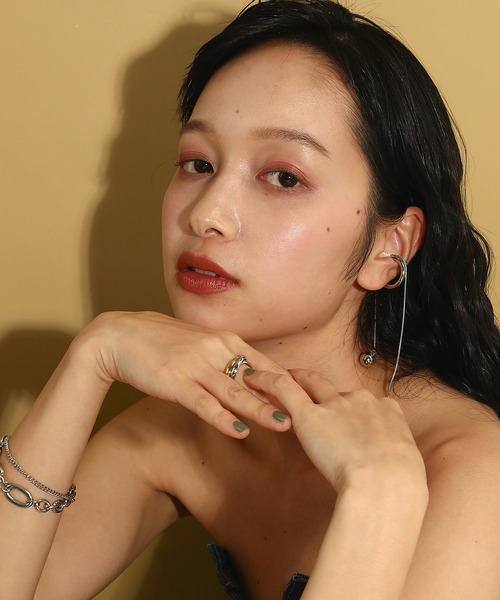 voov（ブーブ）の「【金属アレルギー対応】トリプル 3連 シンプル リング 結婚式 デイリー（リング・レディース・シルバー/ゴールド・11号）」の5枚目の写真