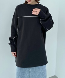 LEPSIM | パイピング裏毛チュニック　992059(チュニック)