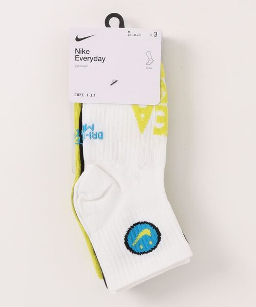 NIKE（ナイキ）の「《NIKEアパレル》YTHｴﾌﾞﾘﾃﾞｲﾗｲﾄｳｪｲﾄｱﾝｸﾙｿｯｸ3P（ソックス/靴下・メンズ・その他1/その他2・21-23/23-25）」の9枚目の写真
