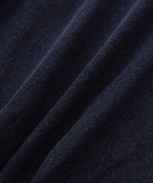 MONO-MART LADY'S(モノマートレディース)の「ヴィンテージライク ビッグポケットデニムジップブルゾン(デニムジャケット・レディース・インディゴブルー/アイボリー/ブラック系1/ブルー系1・FREE)」の14枚目の写真