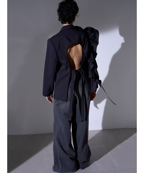 新品☆styling/スタイリング/ジャケット styling/（スタイリング）の「オープンバックジャケット（その他