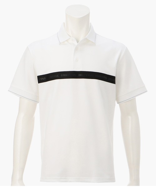 ブリーフィングゴルフメンズSLEEVE LOGO POLO リラックスフィット ブリーフィングゴルフ】MENS SLEEVE LOGO POLO RELAXED FIT／メンズ