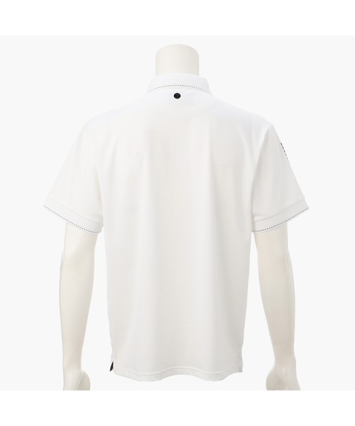 ブリーフィングゴルフ】MENS SLEEVE LOGO POLO RELAXED FIT／メンズ