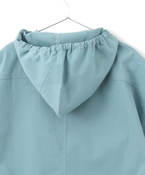MAKE YOUR DAY（メイクユアデイ）の「セットアップできるフロントジップ半袖プルオーバー■80～140cm（カーディガン/ボレロ・キッズ・ブルー/ネイビー・80/90/100/110/120/130/140）」の19枚目の写真
