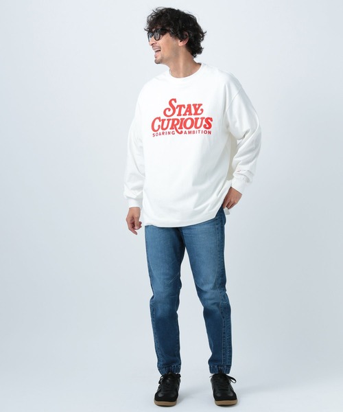 BAYFLOW(ベイフロー)の「GOODDAYカラー長袖Tシャツ(Tシャツ/カットソー・メンズ・オフホワイト/ライトブルー/ベージュ/ネイビー・MEDIUM/LARGE)」の15枚目の写真