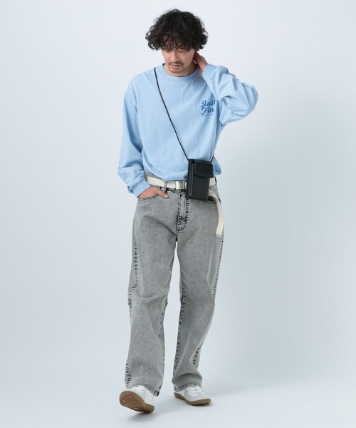 BAYFLOW(ベイフロー)の「GOODDAYカラー長袖Tシャツ(Tシャツ/カットソー・メンズ・オフホワイト/ライトブルー/ベージュ/ネイビー・MEDIUM/LARGE)」の16枚目の写真