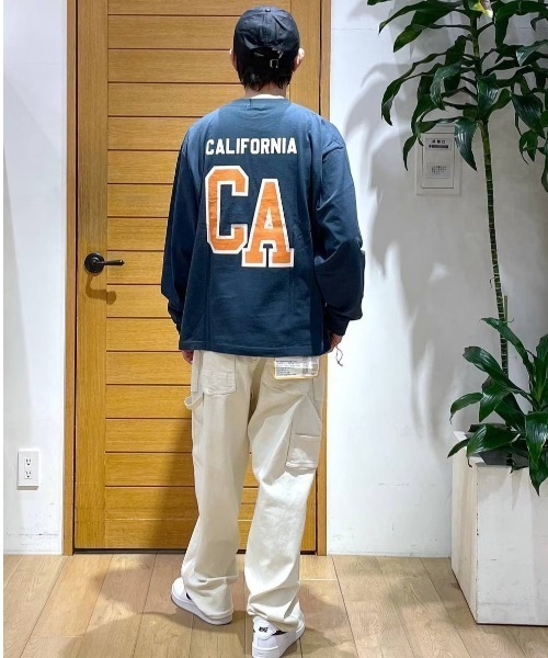 BAYFLOW(ベイフロー)の「GOODDAYカラー長袖Tシャツ(Tシャツ/カットソー・メンズ・オフホワイト/ライトブルー/ベージュ/ネイビー・MEDIUM/LARGE)」の13枚目の写真