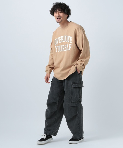BAYFLOW(ベイフロー)の「GOODDAYカラー長袖Tシャツ(Tシャツ/カットソー・メンズ・オフホワイト/ライトブルー/ベージュ/ネイビー・MEDIUM/LARGE)」の14枚目の写真