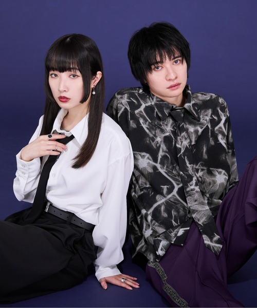 Ellno Loset(エルノロゼット)の「ネクタイツキトロミシャツ(シャツ/ブラウス・メンズ・オフホワイト/グレー系その他/ブラック系その他・SMALL/MEDIUM/LARGE)」の17枚目の写真