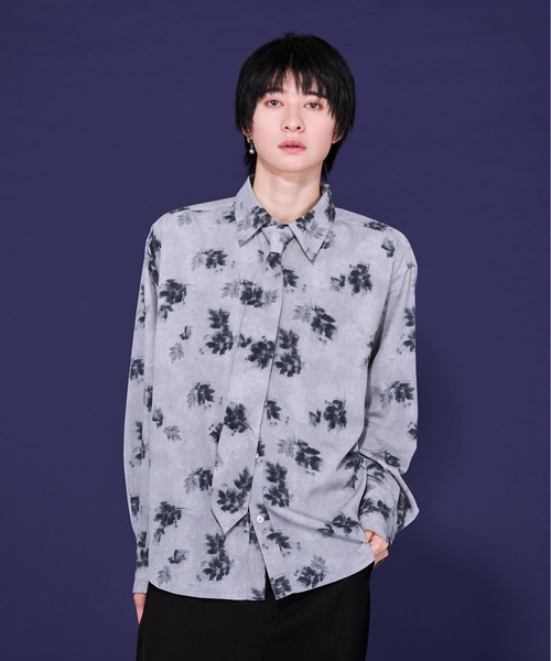 ネクタイツキトロミシャツ（シャツ/ブラウス）｜Ellno Loset（エルノ