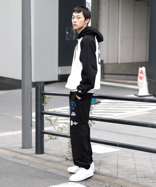 Retriever Club（レトリーバークラブ）の「【UNISEX】Retriever Club／マルチLOGOパンツ（ウラケ）　2992260（スウェットパンツ・レディース・ブラック/グレー・MEDIUM/LARGE）」の9枚目の写真