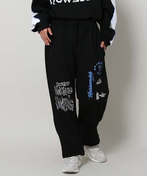 Retriever Club（レトリーバークラブ）の「【UNISEX】Retriever Club／マルチLOGOパンツ（ウラケ）　2992260（スウェットパンツ・レディース・ブラック/グレー・MEDIUM/LARGE）」の15枚目の写真