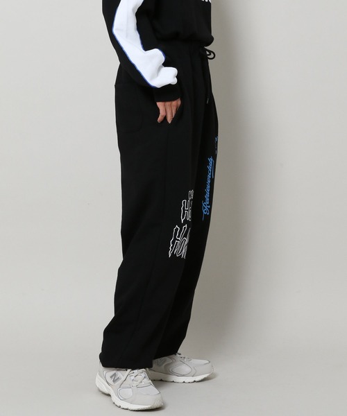 Retriever Club（レトリーバークラブ）の「【UNISEX】Retriever Club／マルチLOGOパンツ（ウラケ）　2992260（スウェットパンツ・レディース・ブラック/グレー・MEDIUM/LARGE）」の16枚目の写真