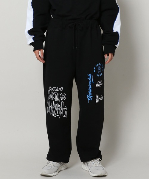 Retriever Club（レトリーバークラブ）の「【UNISEX】Retriever Club／マルチLOGOパンツ（ウラケ）　2992260（スウェットパンツ・レディース・ブラック/グレー・MEDIUM/LARGE）」の19枚目の写真