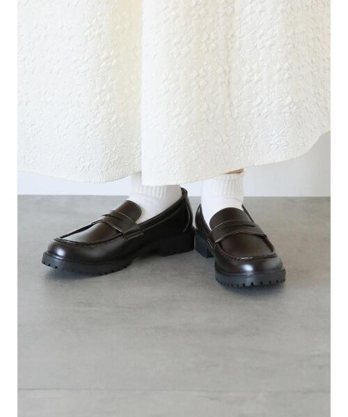 ehka sopo（エヘカソポ）の「コインローファー（ローファー・レディース・ブラック/ブラウン・L/M）」の16枚目の写真