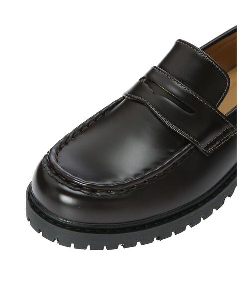 ehka sopo（エヘカソポ）の「コインローファー（ローファー・レディース・ブラック/ブラウン・L/M）」の11枚目の写真