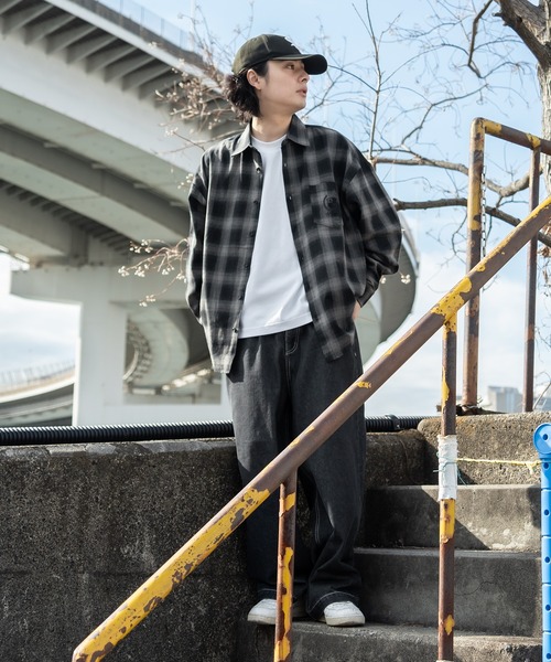 kutir（クティール）の「ビックアソートチェックシャツ（シャツ/ブラウス・メンズ・ライトブルー/ブルー/グレー/グリーン・SMALL/MEDIUM/LARGE）」の9枚目の写真