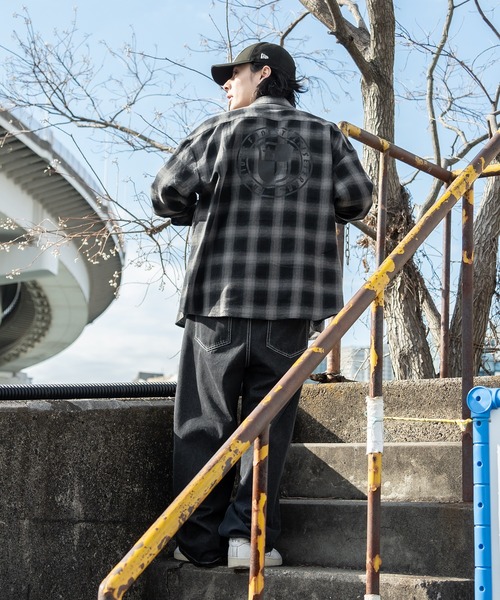 kutir（クティール）の「ビックアソートチェックシャツ（シャツ/ブラウス・メンズ・ライトブルー/ブルー/グレー/グリーン・SMALL/MEDIUM/LARGE）」の12枚目の写真