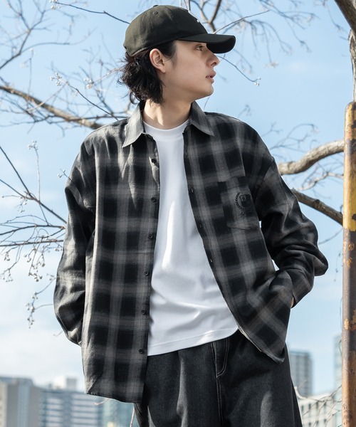 kutir（クティール）の「ビックアソートチェックシャツ（シャツ/ブラウス・メンズ・ライトブルー/ブルー/グレー/グリーン・SMALL/MEDIUM/LARGE）」の5枚目の写真