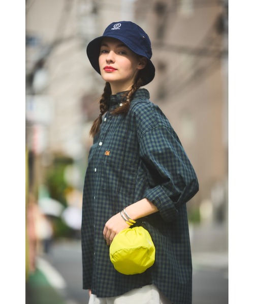 PARROTT CANVAS（パロットキャンバス）の「PCM DRAW MINI BAG（ショルダーバッグ・レディース・ブラウン/ピンク/ネイビー/イエロー/ベージュ/ブラック/ブルー/アイボリー・ONE SIZE/FREE）」の7枚目の写真