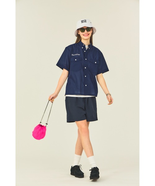 PARROTT CANVAS（パロットキャンバス）の「PCM DRAW MINI BAG（ショルダーバッグ・レディース・ブラウン/ピンク/ネイビー/イエロー/ベージュ/ブラック/ブルー/アイボリー・ONE SIZE/FREE）」の12枚目の写真