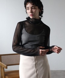 【2024 S/S 新作】ラメシアートップス