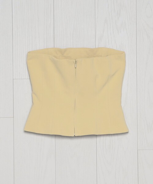 H BEAUTY&YOUTH UNITED ARROWS(エイチビューティーアンドユースユナイテッドアローズ)の「<H>ダブルクロスベアトップ(チューブトップ・レディース・ブラック/イエロー・S/M)」の10枚目の写真