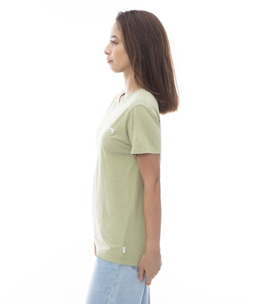BILLABONG（ビラボン）の「BILLABONG レディース ONE POINT ARCH LOGO TEE Ｔシャツ 【2024年春夏モデル】/ビラボンワンポイントロゴ半袖Tシャツ（Tシャツ/カットソー・レディース・ブラック/ホワイト/グリーン系その他・MEDIUM/LARGE）」の8枚目の写真