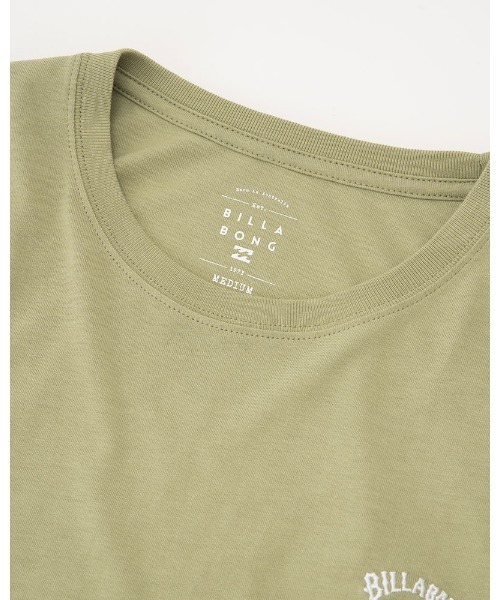 BILLABONG（ビラボン）の「BILLABONG レディース ONE POINT ARCH LOGO TEE Ｔシャツ 【2024年春夏モデル】/ビラボンワンポイントロゴ半袖Tシャツ（Tシャツ/カットソー・レディース・ブラック/ホワイト/グリーン系その他・MEDIUM/LARGE）」の12枚目の写真