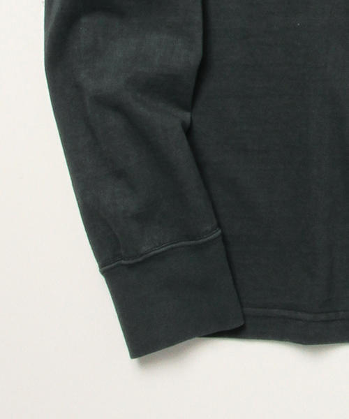 REMI RELIEF（レミレリーフ）の「REMI RELIEF × BEAMS PLUS / 別注 ロングスリーブ ヘンリーネックTシャツ（Tシャツ/カットソー・メンズ・ホワイト/グレー/ブラック・MEDIUM/SMALL/LARGE/X-LARGE）」の21枚目の写真