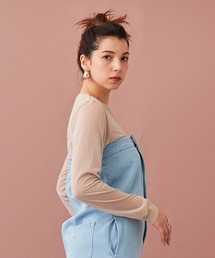 【LADIES】シアーTシャツ・ブラトップつき