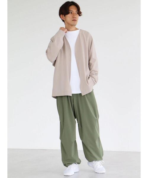 CRAFT STANDARD BOUTIQUE（クラフトスタンダードブティック）の「【機能素材】ドルマンカーディガン（カーディガン/ボレロ・メンズ・チャコールグレー/カーキ/グレイッシュベージュ・XL/L/M）」の11枚目の写真
