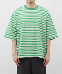 POLYPLOID ボーダー長袖カットソー サイズ3 POLYPLOID(ポリプロイド) ボーダーカットソー10 B 12 10 B 12 黄