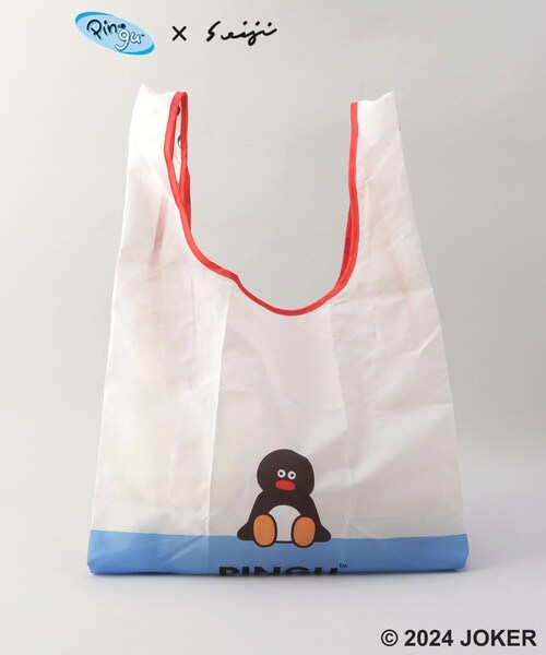 212 KITCHEN STORE(トゥワントゥキッチンストア)の「エコバッグMサイズ IV <PINGU ピングー>(エコバッグ/サブバッグ・レディース・その他・00)」の2枚目の写真