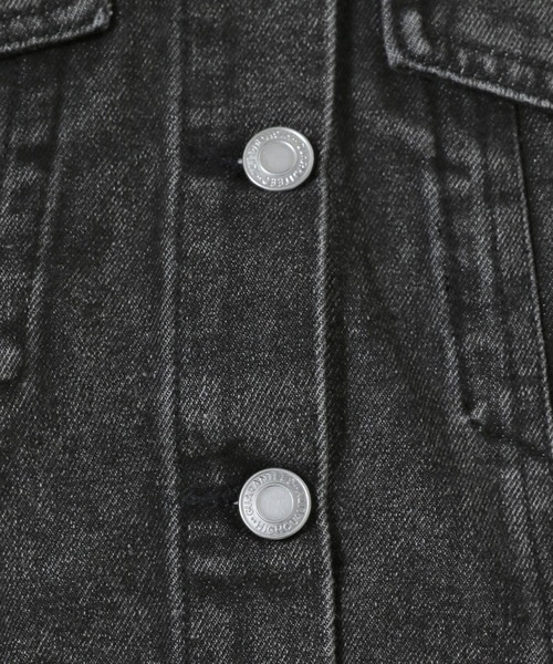3.3 Field Trip （3.3フィールドトリップ）の「3.3 Field Trip／スリットデニムジャケット　2995302（デニムジャケット・レディース・ブルー/ブラック・FREE）」の13枚目の写真