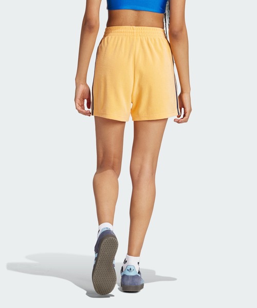 adidas（アディダス）の「アディダス オリジナルス リゾートショーツ / ハーフパンツ / アディダスオリジナルス adidas Originals（スウェットパンツ・レディース・ホワイト/オレンジ・XX-LARGE/LARGE/MEDIUM/SMALL/X-LARGE/X-SMALL）」の7枚目の写真