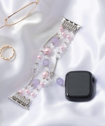 ジュエリー パール Apple Watch バンド スマートウォッチバンド【38/40/41/42/44/45/49mm対応】