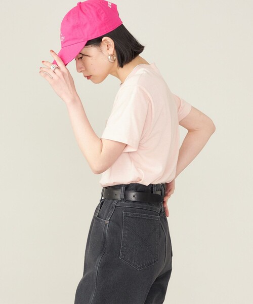 SHIPS(シップス)の「SHIPS NINE CASE:ポケット TEE ◇(Tシャツ/カットソー・レディース・オリーブ/ホワイト/ピンク・ONE SIZE)」の13枚目の写真