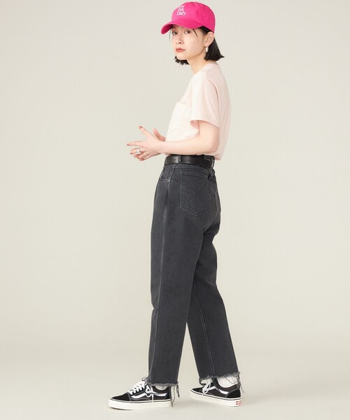 SHIPS(シップス)の「SHIPS NINE CASE:ポケット TEE ◇(Tシャツ/カットソー・レディース・オリーブ/ホワイト/ピンク・ONE SIZE)」の18枚目の写真