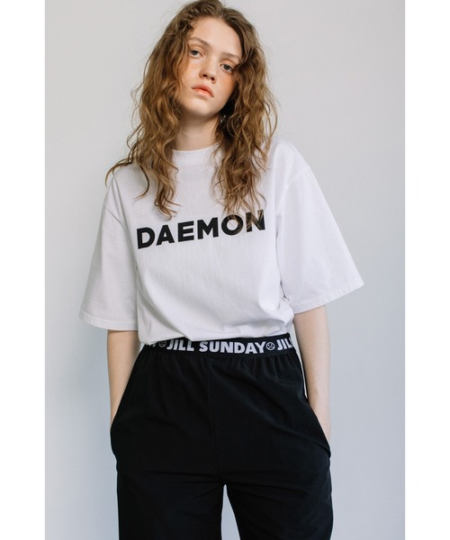 WCJ(ダブルシージェイ)の「DAEMON TEE(Tシャツ/カットソー・レディース・ホワイト/ピンク・FREE)」の13枚目の写真