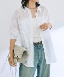 RIVE DROITE | コットンローンシアーシャツ(シャツ/ブラウス)