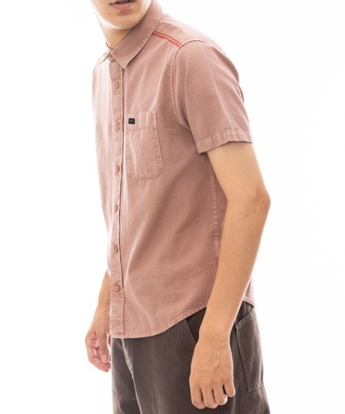 RVCA(ルーカ)の「【オンライン限定】RVCA メンズ PTC WOVEN II SS ショートスリーブシャツ 【2024年春夏モデル】/ルーカ半袖シャツ(シャツ/ブラウス・メンズ・ブラウン系その他/グリーン・MEDIUM/LARGE/X-LARGE/SMALL)」の4枚目の写真