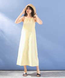 le（ル）の「le　HALTER-NECK DRAWSTRING ONE-PIECE（ワンピース）」